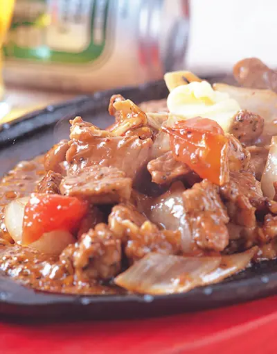 奶油鐵板牛肉