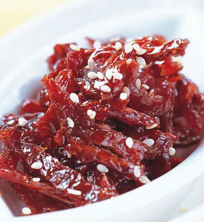 干煸蜜汁牛肉絲
