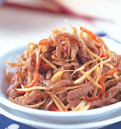 牛蒡牛肉絲