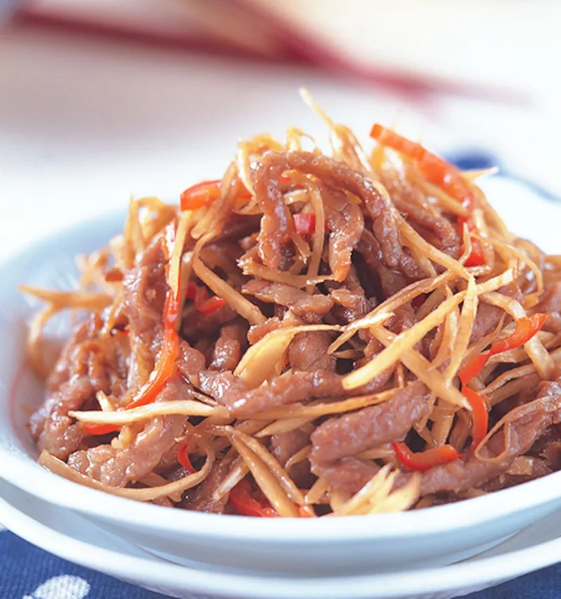 牛蒡牛肉絲