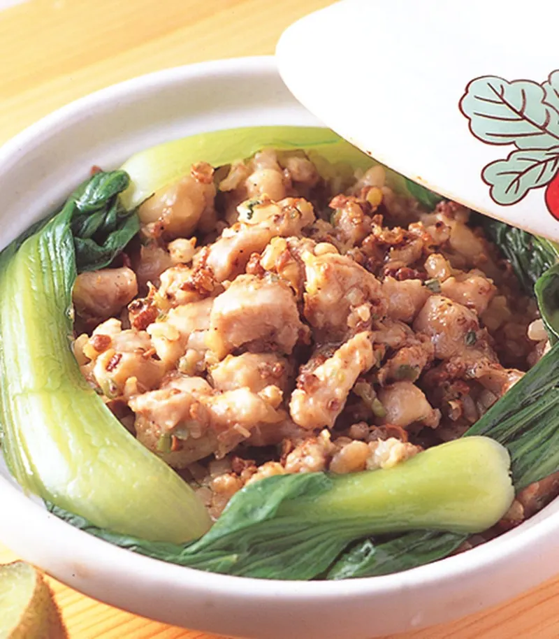 椒麻雞丁煲飯