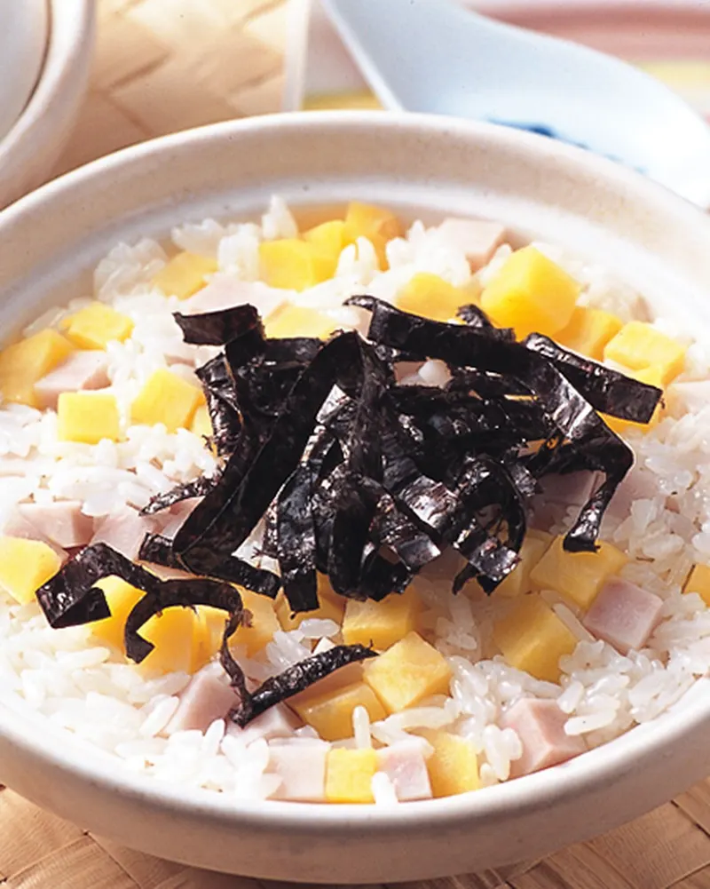 蕃薯香芋煲飯