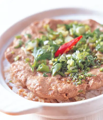 免治牛肉煲飯
