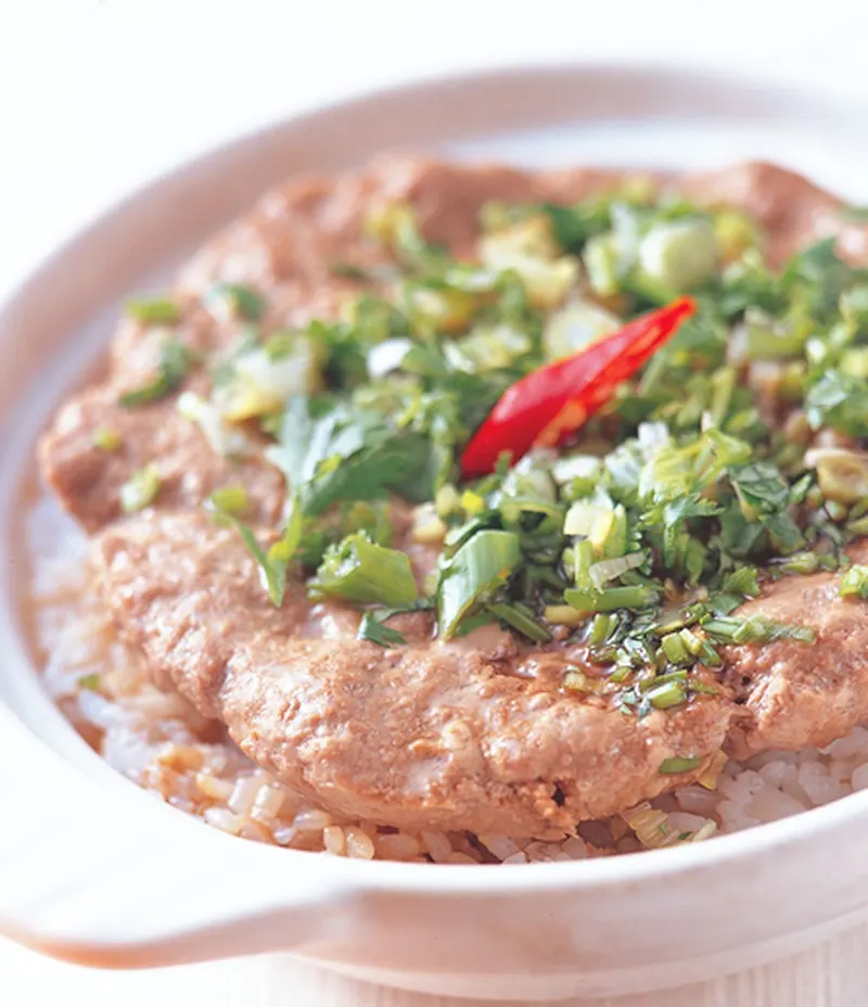 免治牛肉煲飯