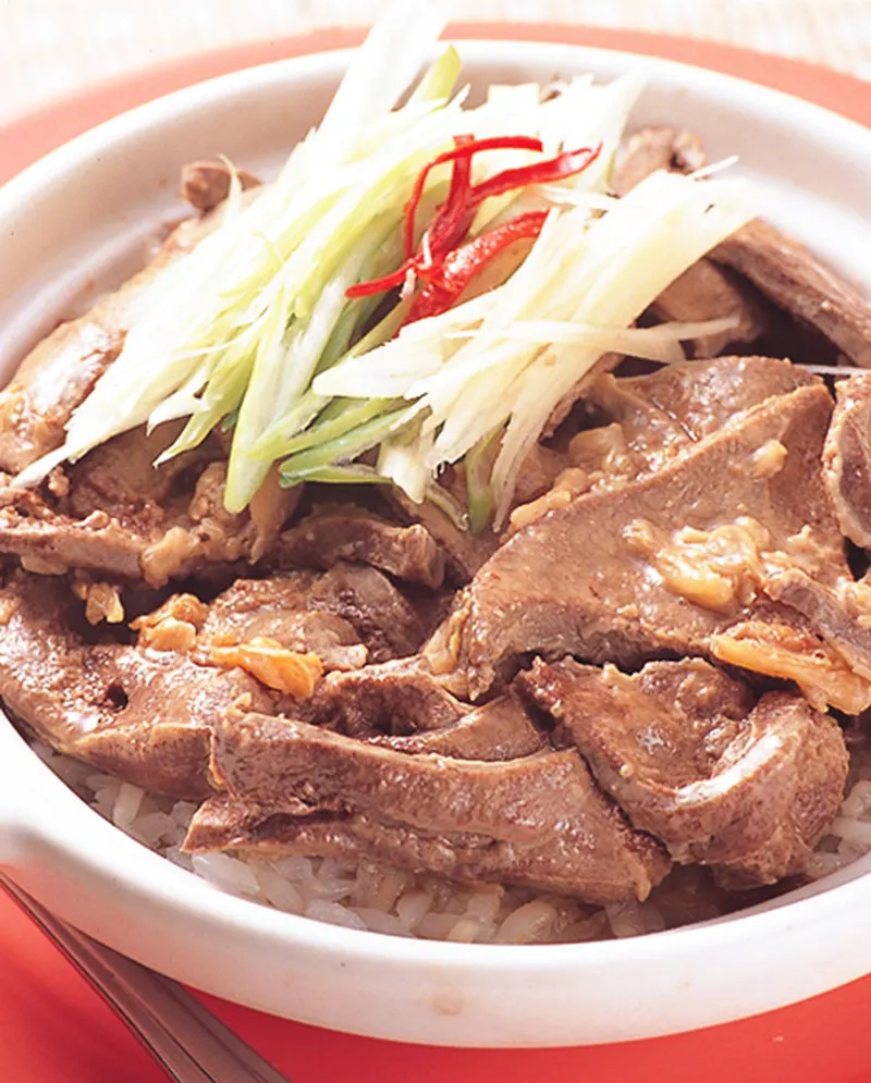冬菜豬肝煲飯