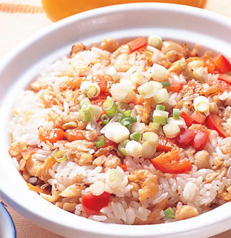 蝦米菜脯煲飯