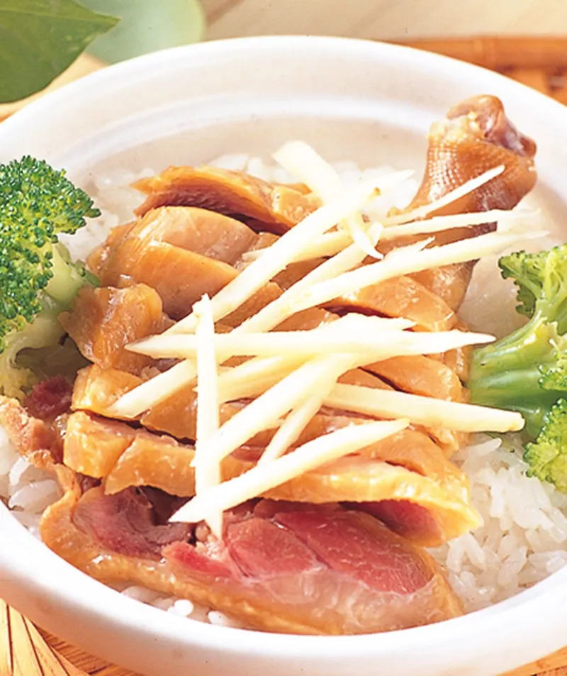 臘味油鴨飯