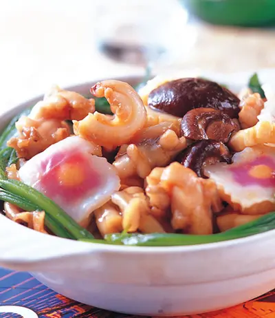 田雞吊片煲飯