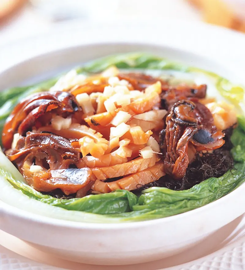 墨魚乾蠔豉煲仔飯