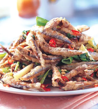 椒鹽丁香魚