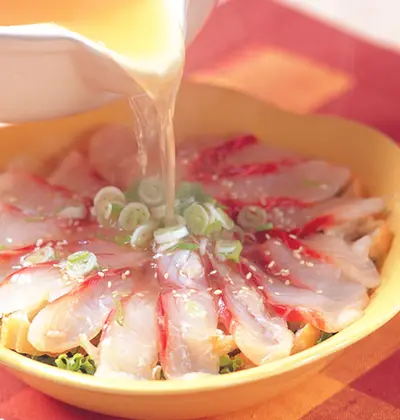 生菜魚生湯