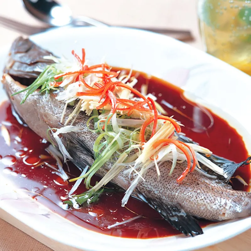 清蒸石斑魚