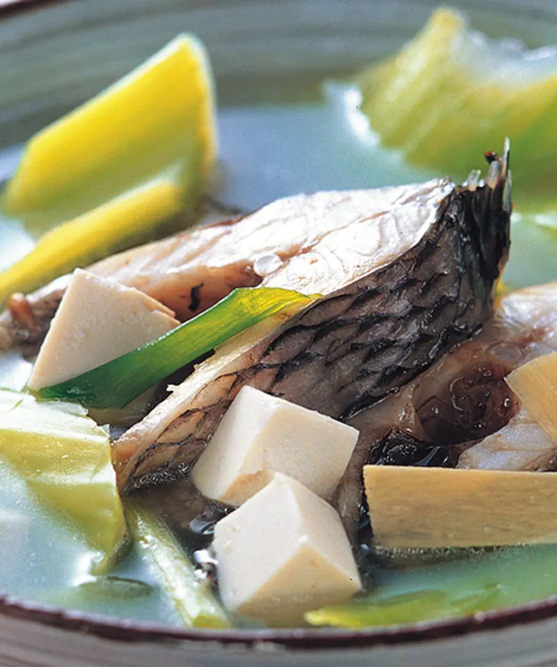 芥菜豆腐鯽魚湯