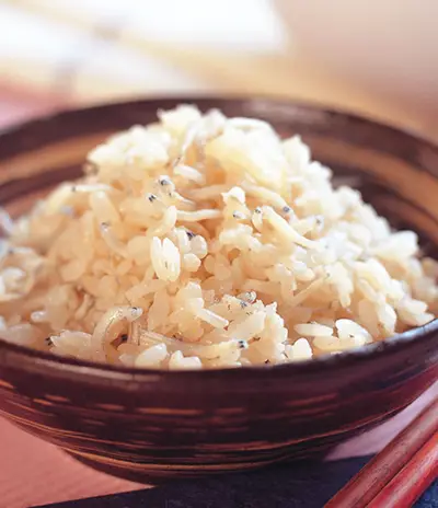 吻仔魚飯