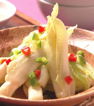果醋白菜芽
