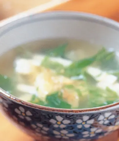 菠菜豆腐湯