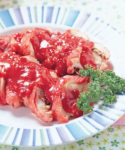 紅糟雞腿