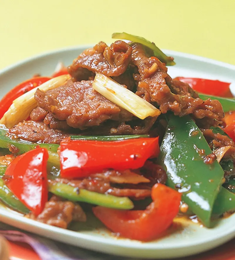 豉椒炒牛肉