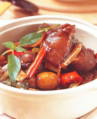 三杯滷豬腳