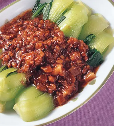 肉燥燙青菜