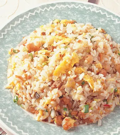 蘿蔔乾肉燥炒飯