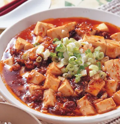 辣肉燥燒豆腐