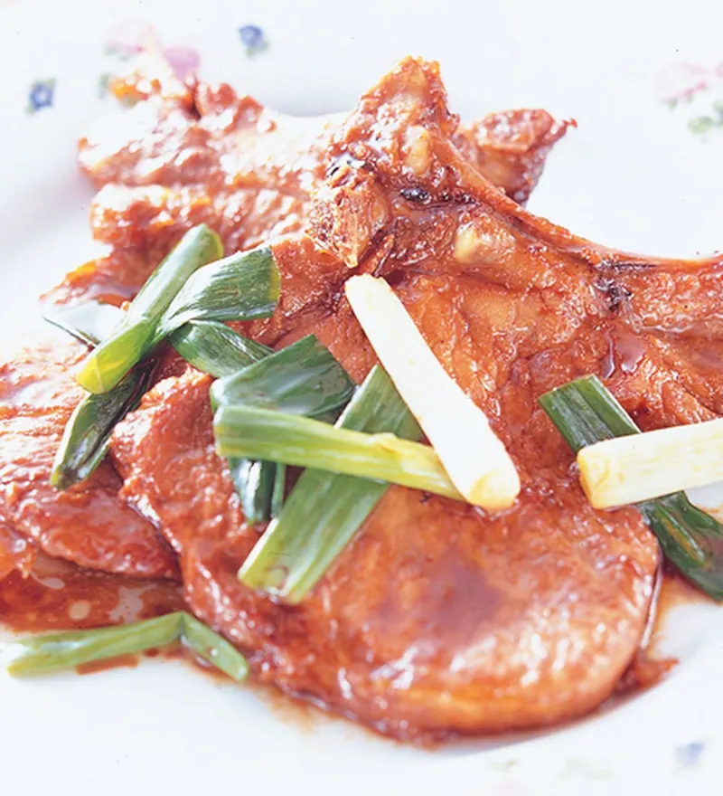 蔥燒排骨(1)