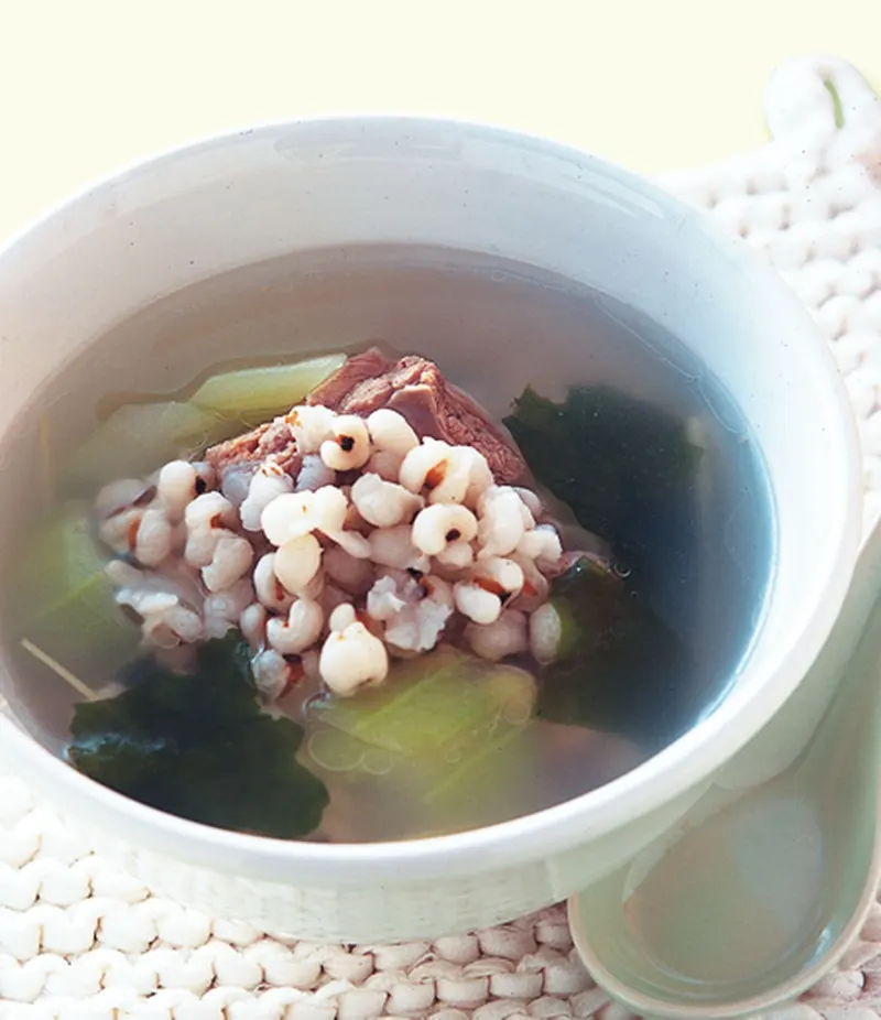 黃瓜海帶芽排骨湯