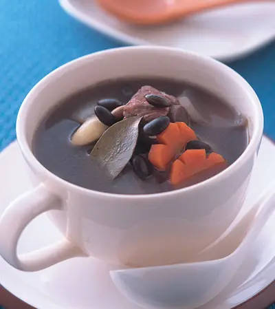 黑豆煲排湯