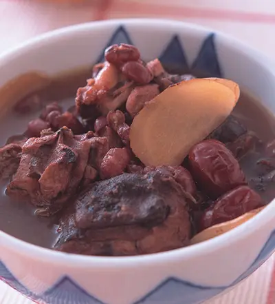 紅豆烏骨雞湯