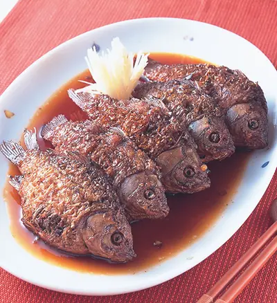 酸甜燉鯽魚