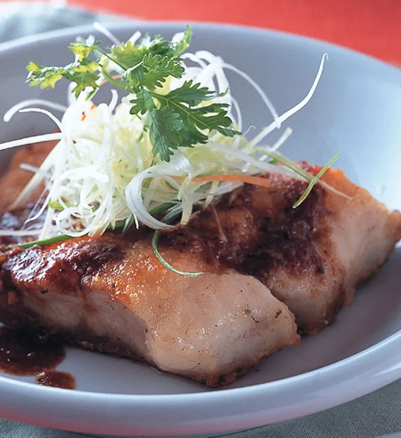 生煎沙茶魚