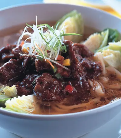 沙茶牛肉麵