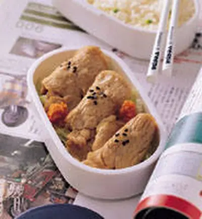薑汁肉片便當