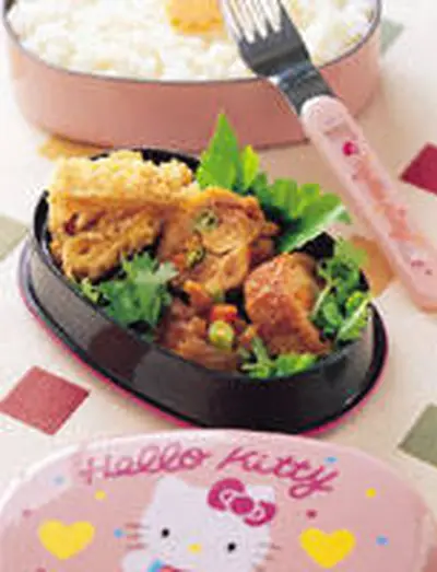 雞腿肉卷便當