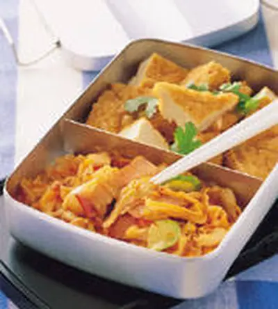 泡菜臭豆腐便當