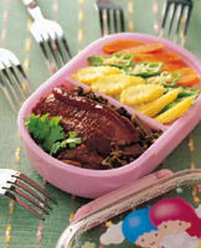 梅干扣肉便當