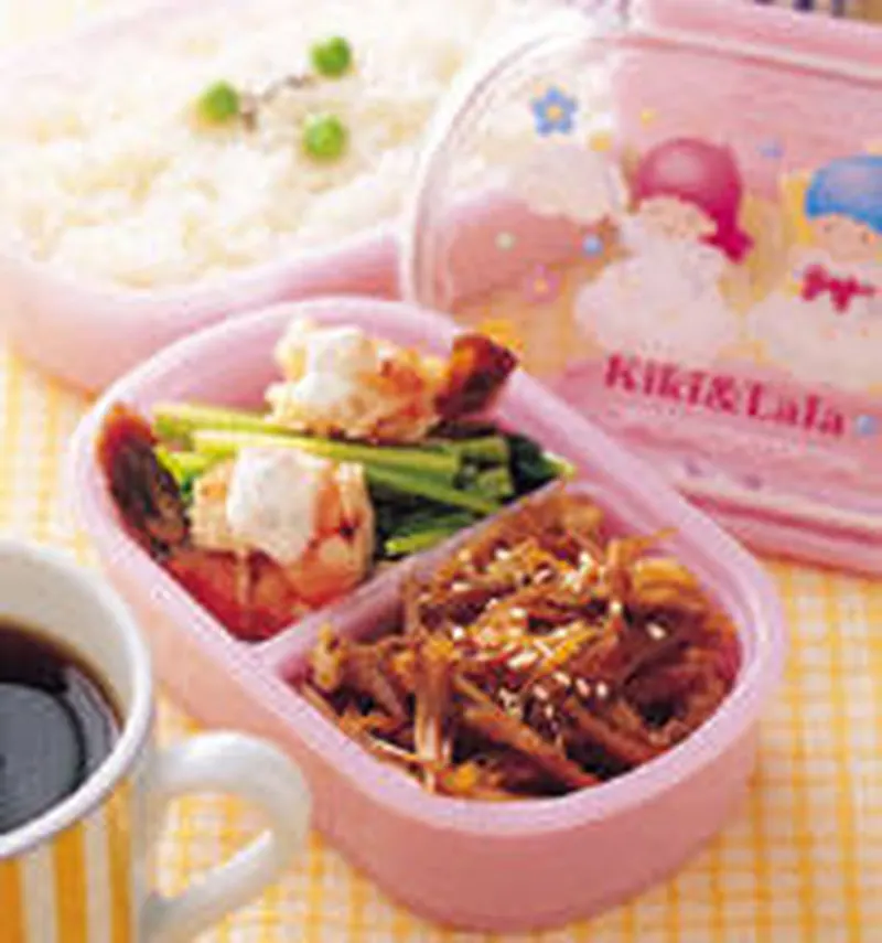 牛蒡肉絲便當