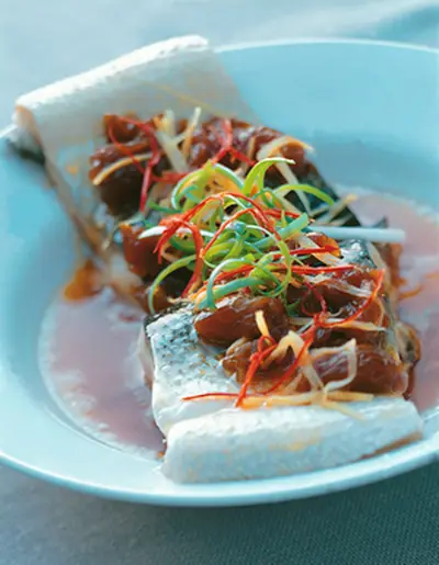 清蒸蔭瓜虱目魚