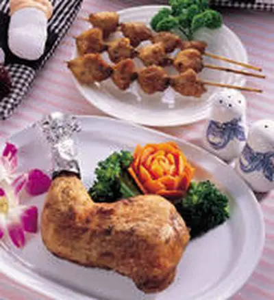烤雞腿‧烤雞屁股