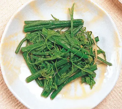 龍鬚菜炒肉絲