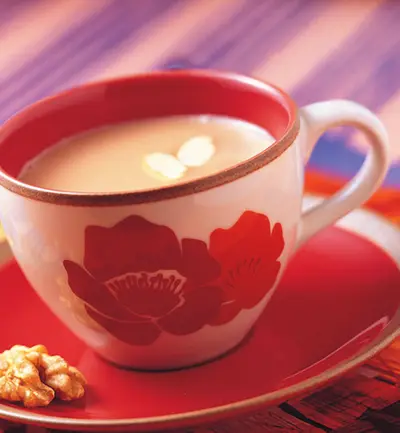 熱榛果奶茶