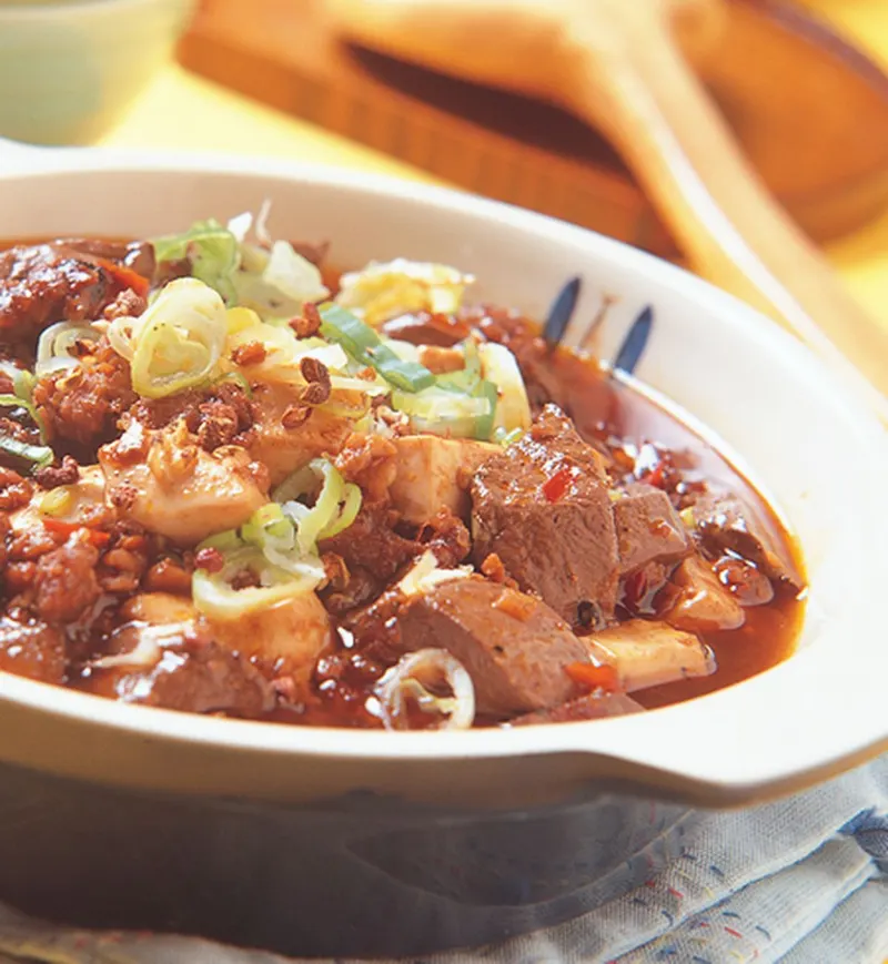 鴨血麻婆豆腐