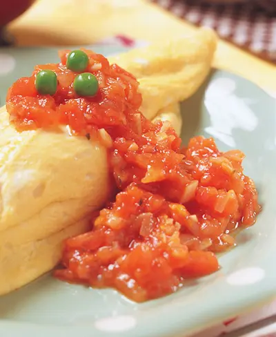 黃金茄醬蛋包飯