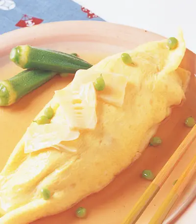 筍香蛋包飯