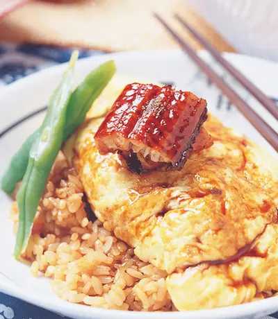 鰻香蛋包飯