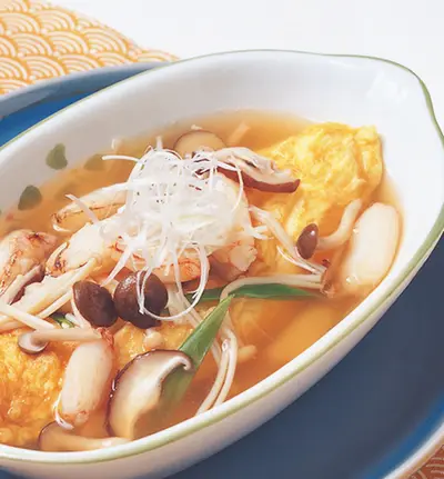 蟹肉蕈菇蛋包