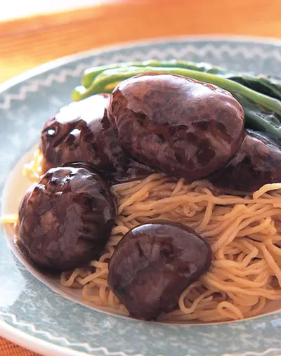 北菇拌麵