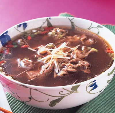 牛肉片湯