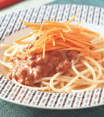 麻醬芥末肉醬義大利麵